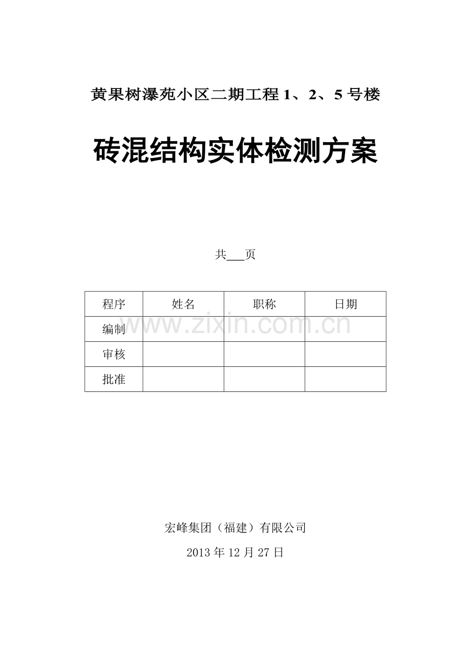 主体结构实体检测方案要点.doc_第1页