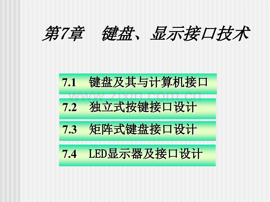 键盘显示接口剖析.pptx_第1页