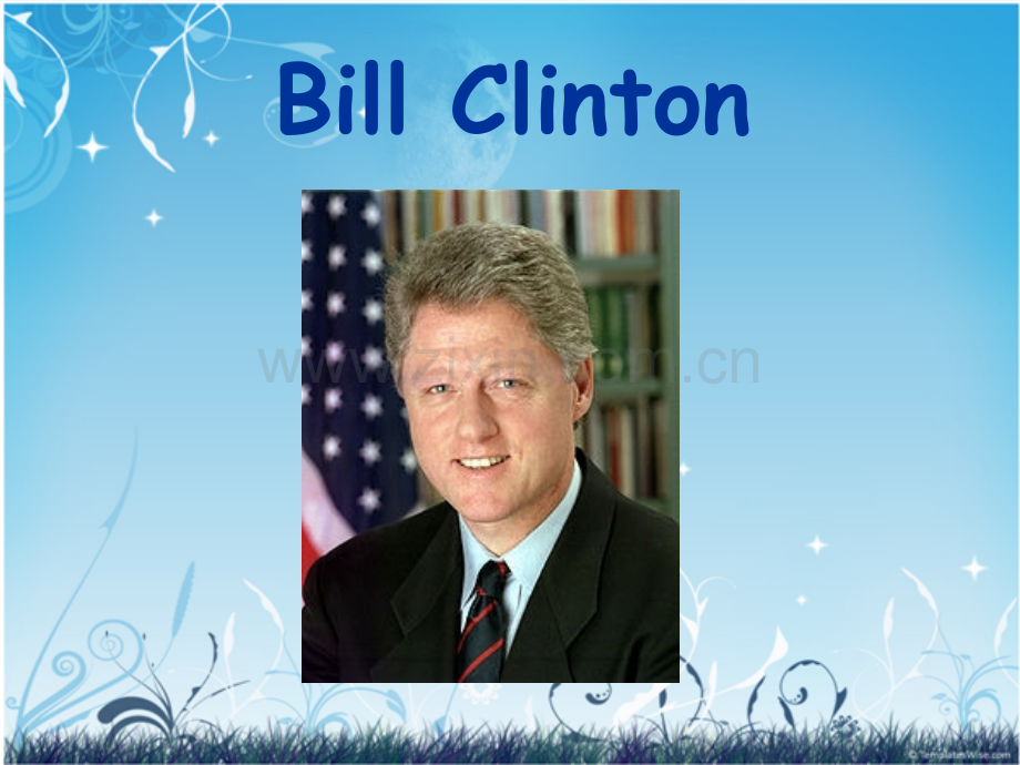 BillClinton克林顿英文简介.pptx_第1页