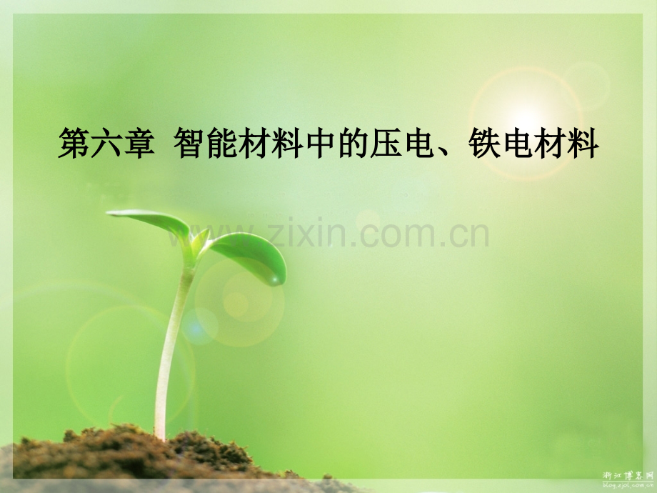 压电铁电材料资料.pptx_第1页