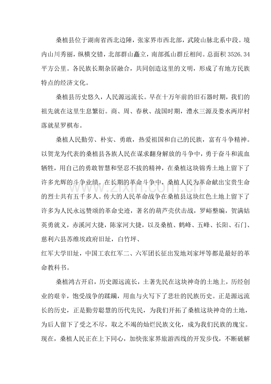 旅游业工程项目可行性研究报告.doc_第1页