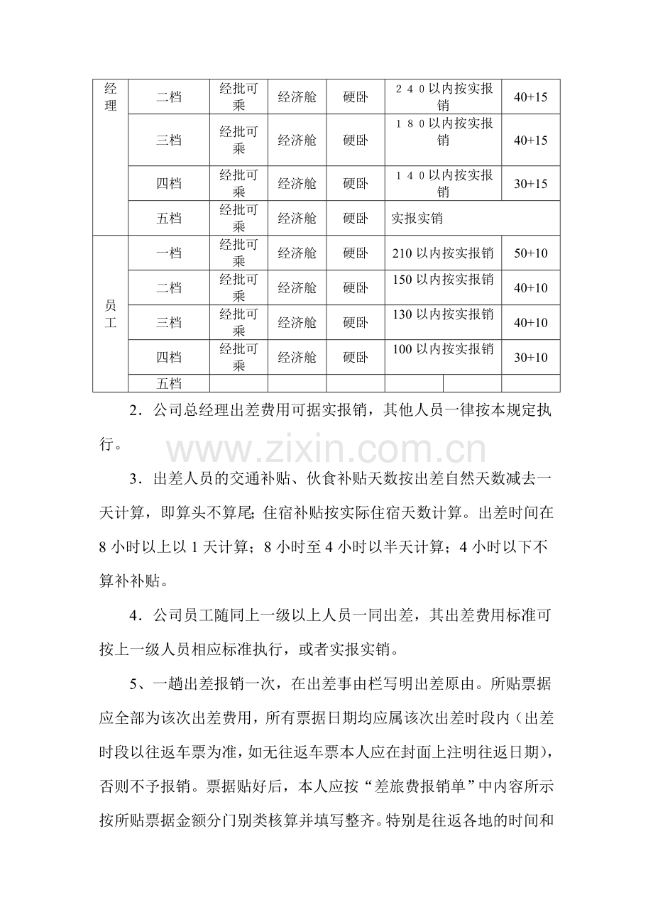 公司差旅费报销制度2.doc_第2页