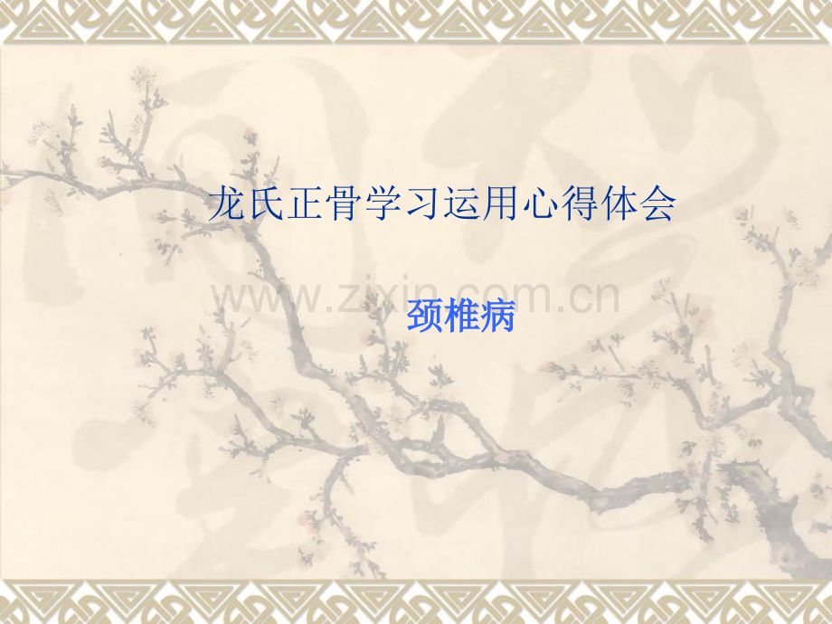 龙层花正骨手法之体会.pptx_第1页