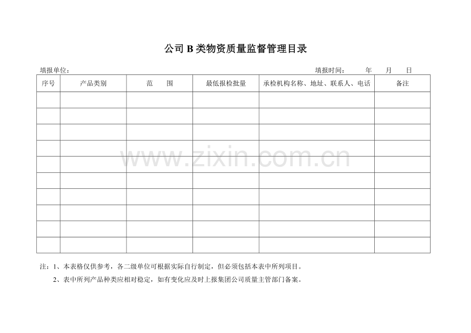 公司类物资质量监督管理表.doc_第2页