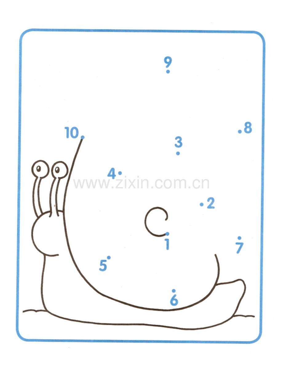 儿童110连线绘画适合打印.pptx_第2页
