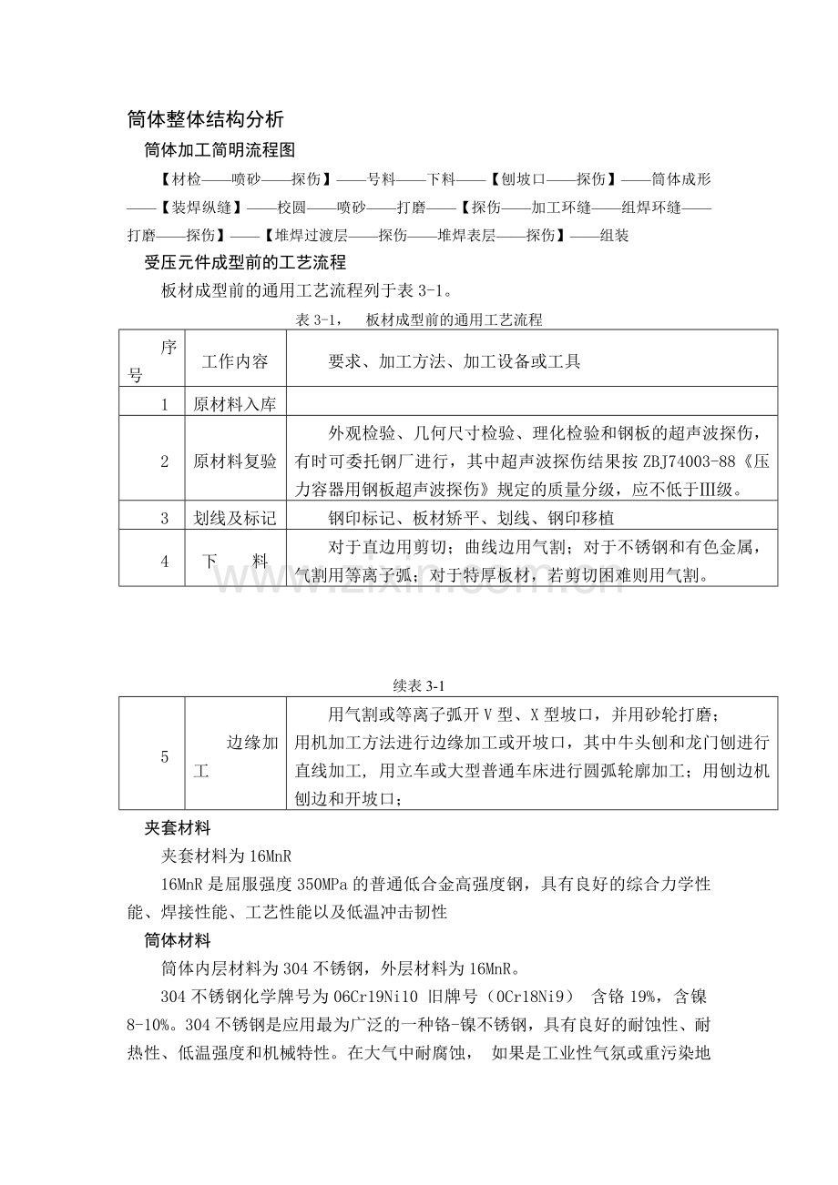 筒体制造工艺设计流程通用模板.doc_第1页