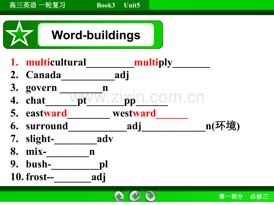 高三英语一轮复习必修.pptx_第2页