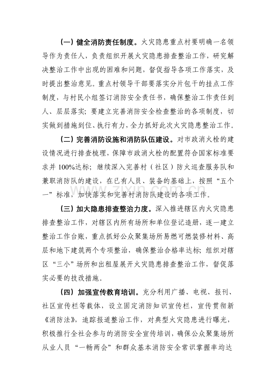 镇火灾隐患重点地区整治工作方案.doc_第2页