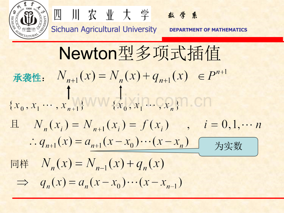 牛顿插值多项式.pptx_第1页