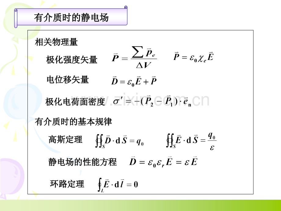 大学物理静电力学11章习题课.pptx_第2页