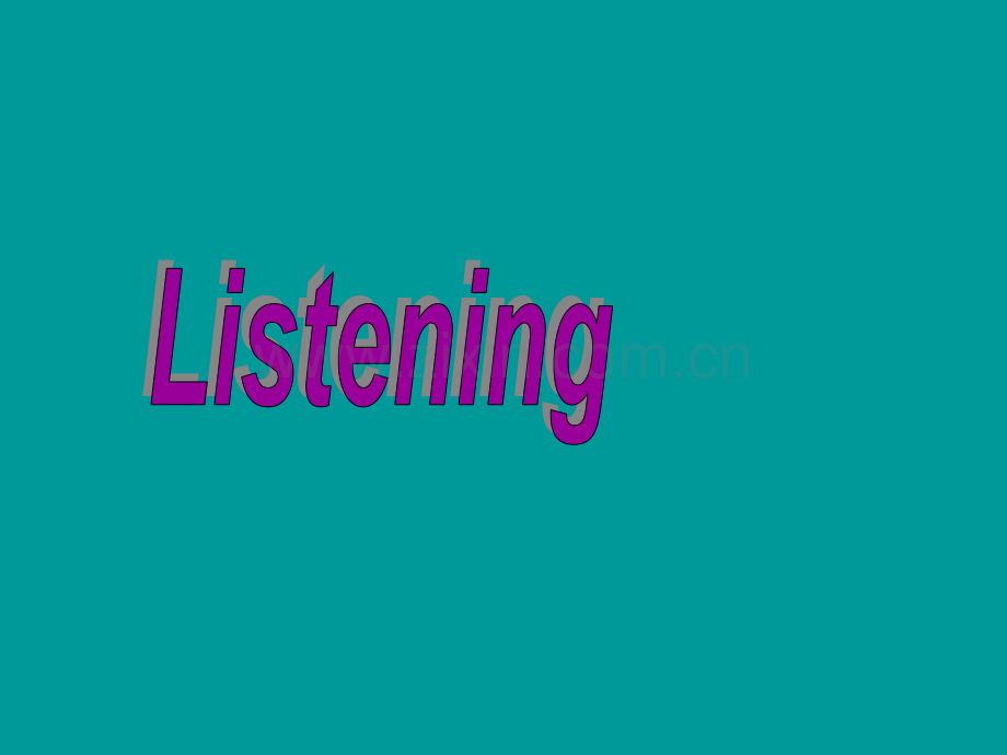 七年级英语TroublesListening.pptx_第2页