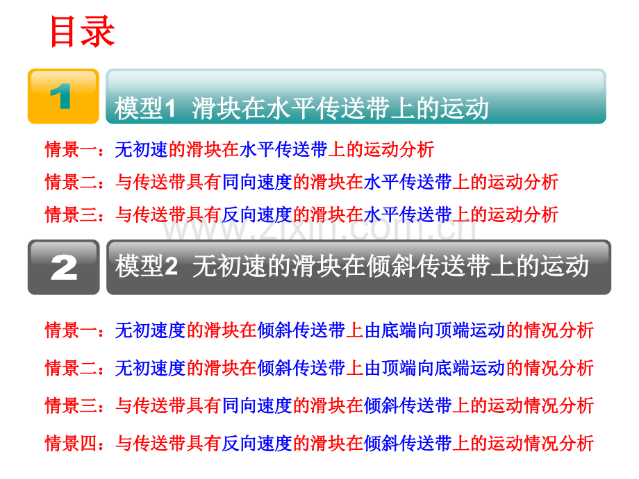 动力学中的传送带类问题讲诉.pptx_第2页