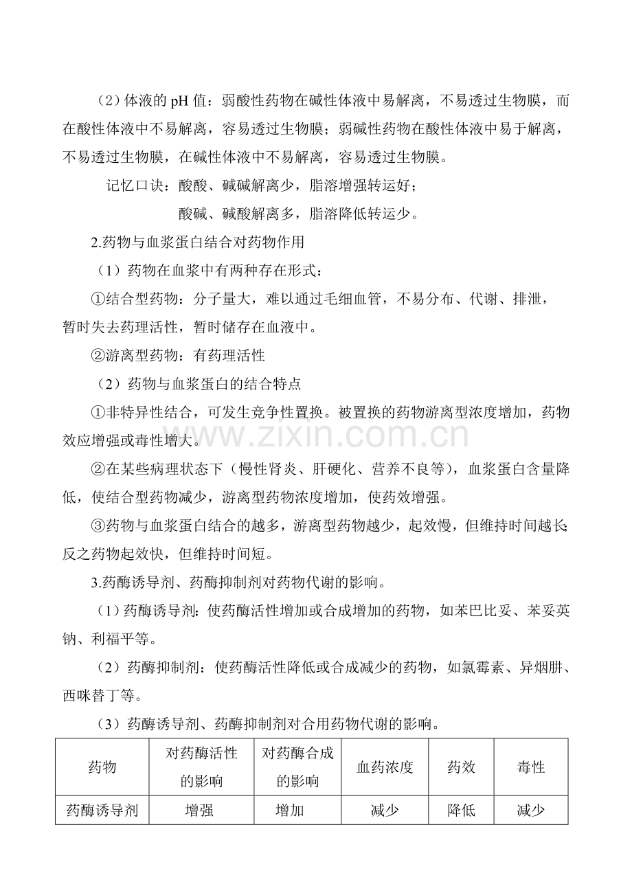 3第一篇--第3章-药物代谢动力学.doc_第2页