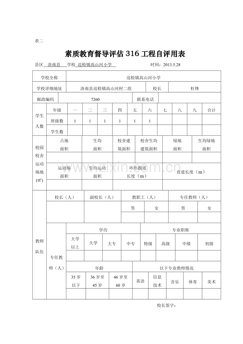 素质教育督导评估316工程自评用表-2.doc_第2页