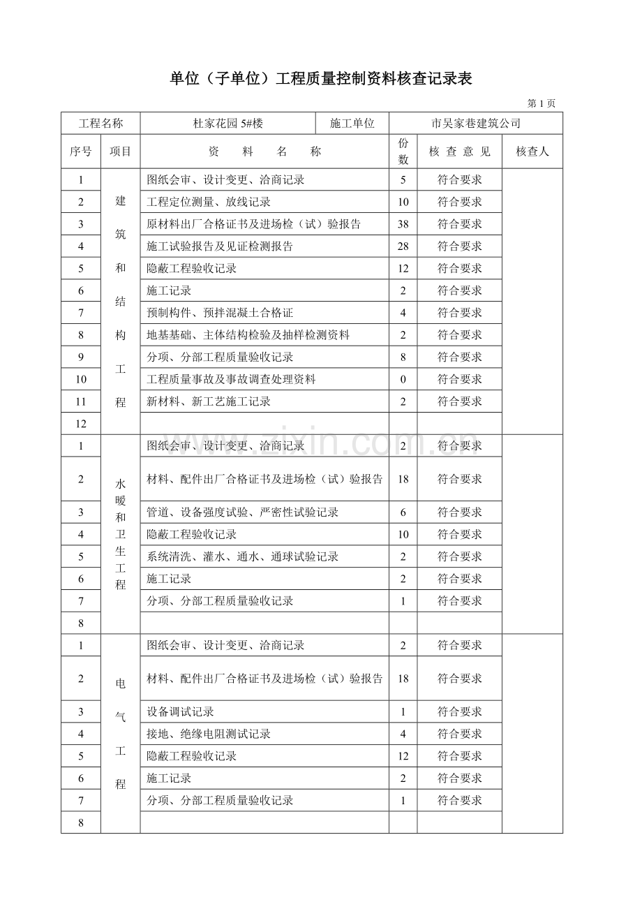 杜家花园C1栋.doc_第2页
