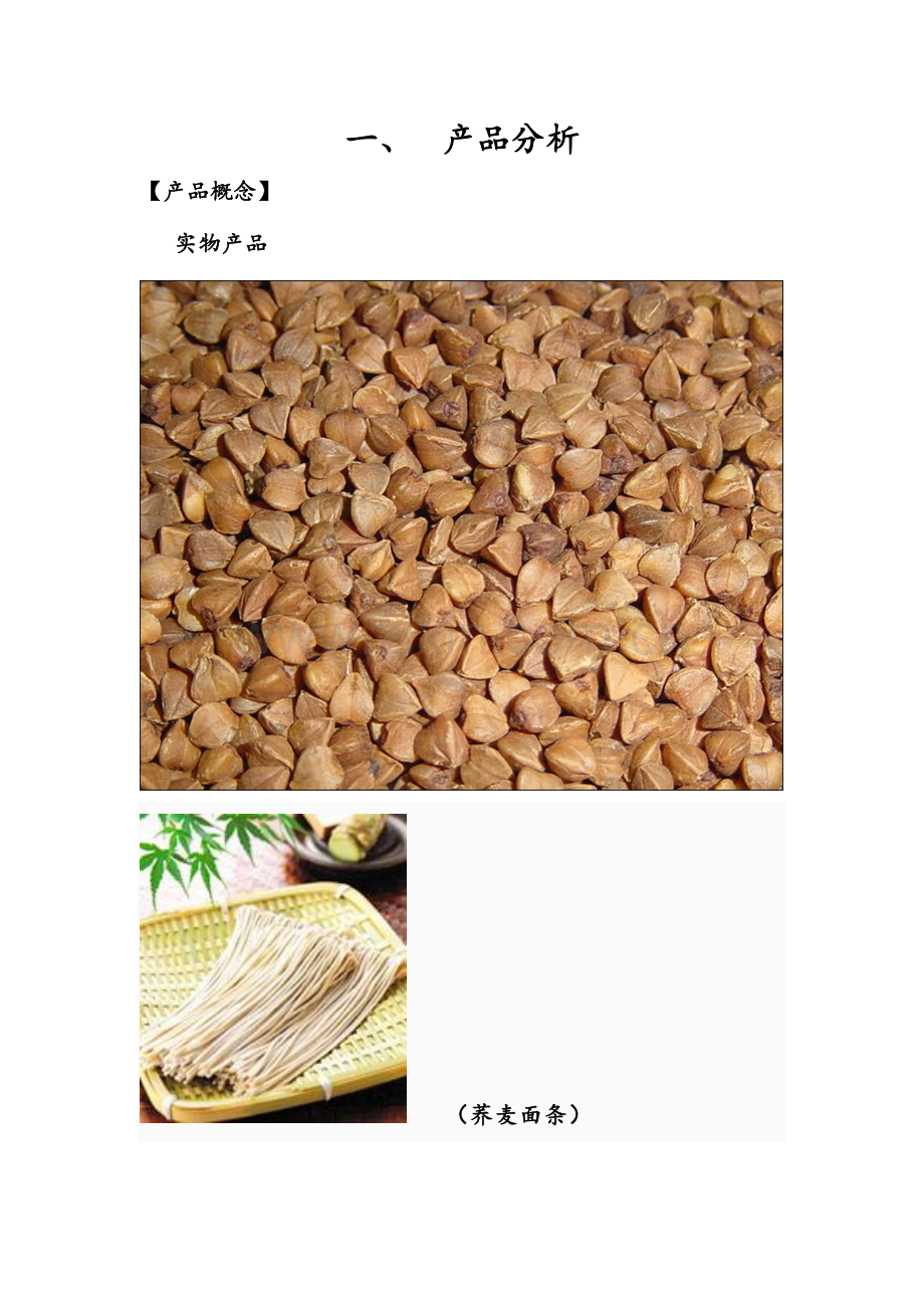 荞麦面品牌广告创意策划资料解读.doc_第1页