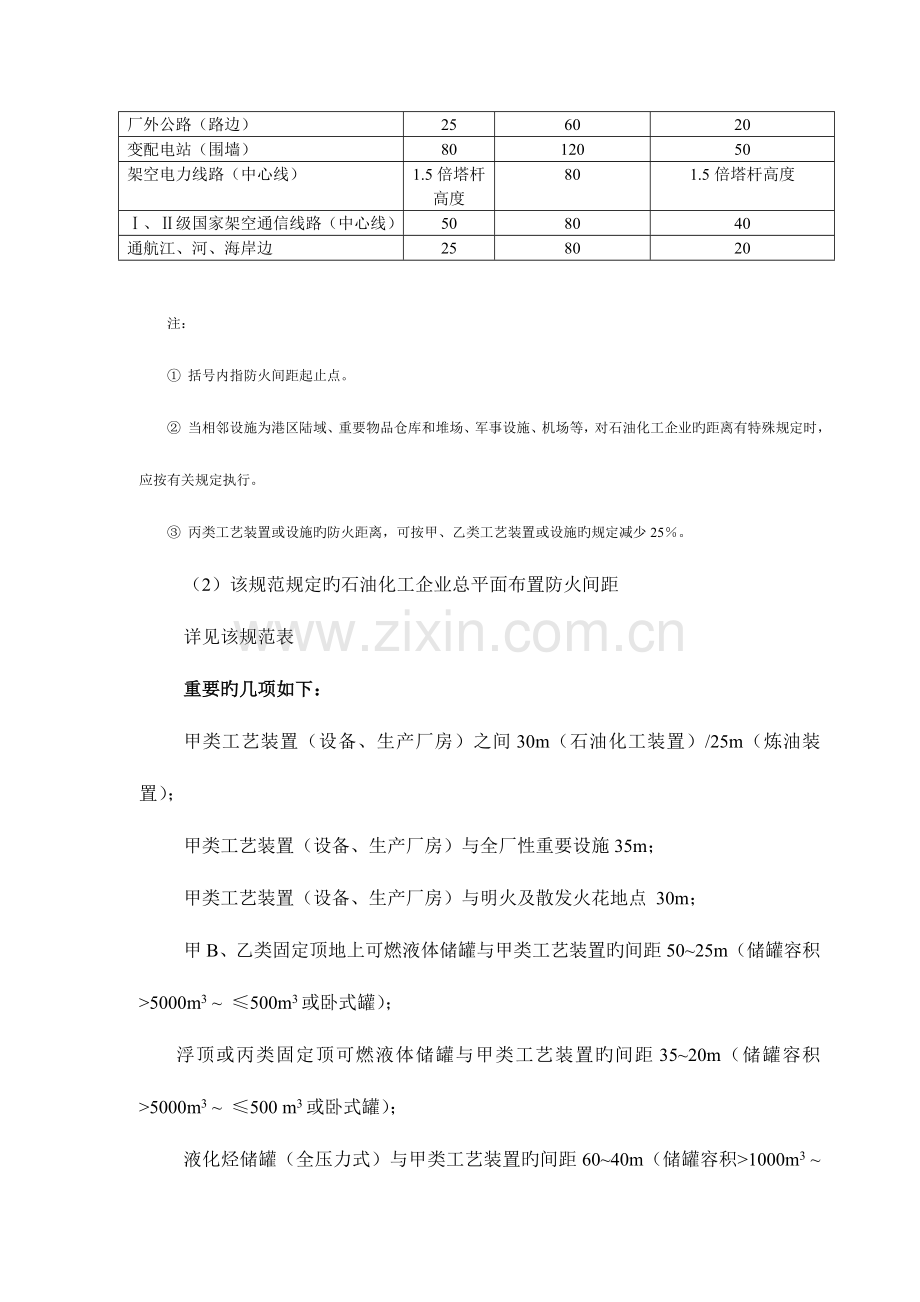 有关规范要求的防火间距及各规范适用范围.doc_第2页
