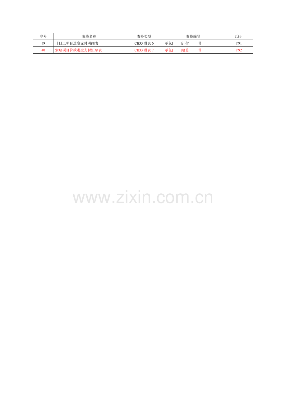 水利水电工程施工CB监理JL表格大全.doc_第2页