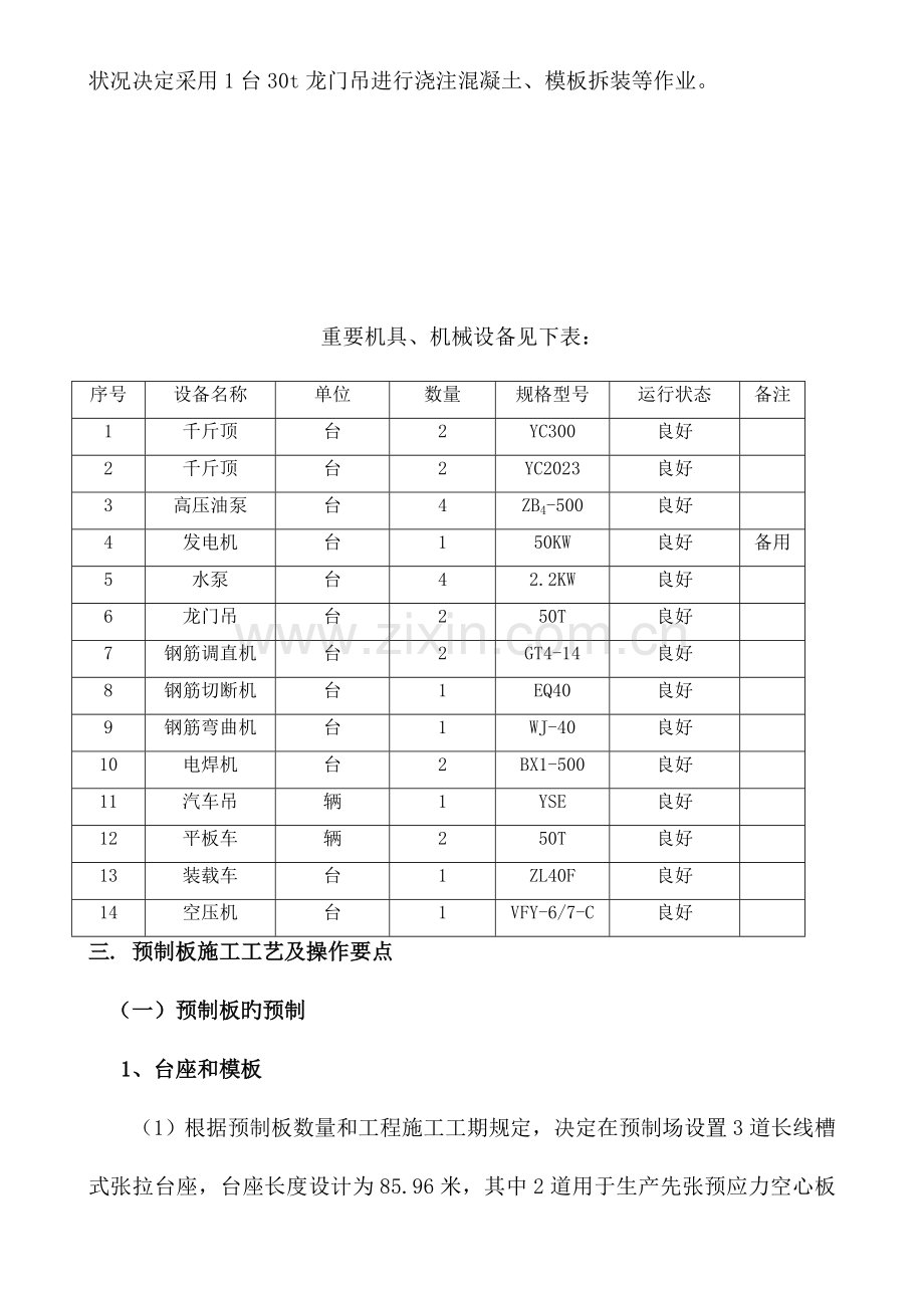 米先张空心板开工报告讲解.doc_第2页