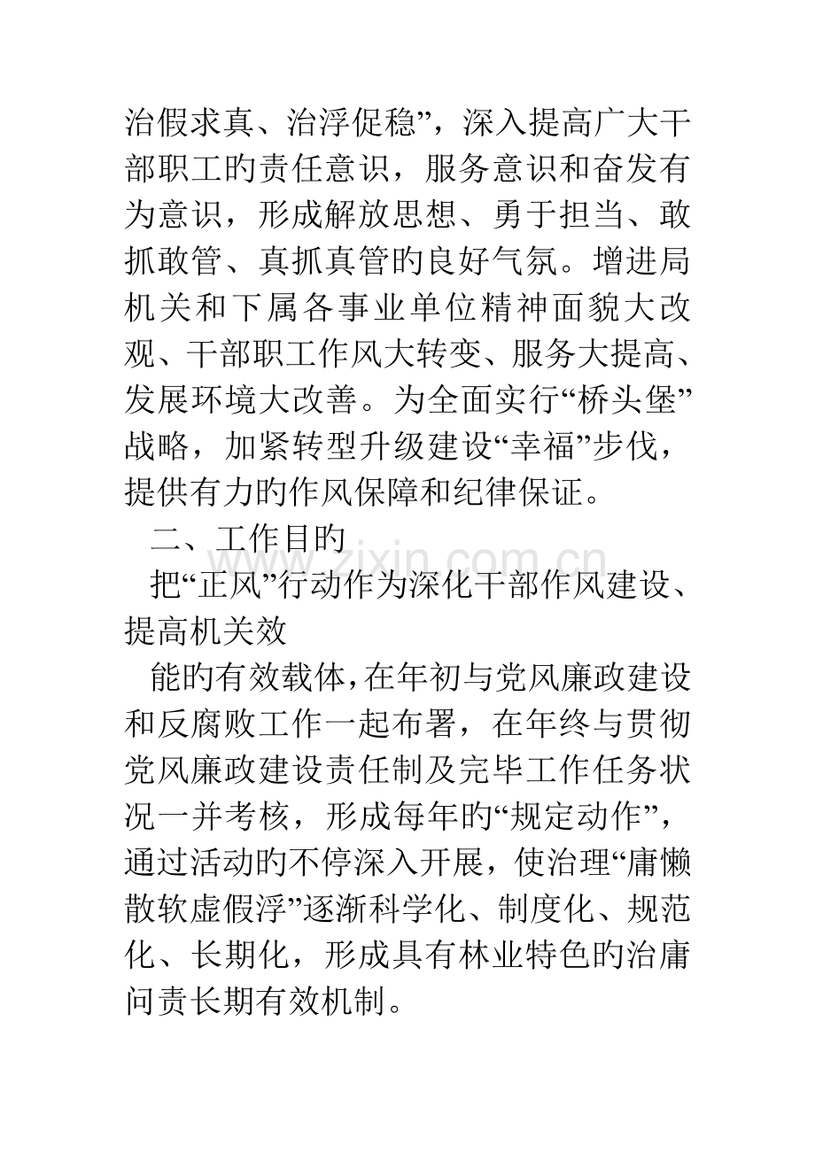 县林业局正风行动实施方案.doc_第2页