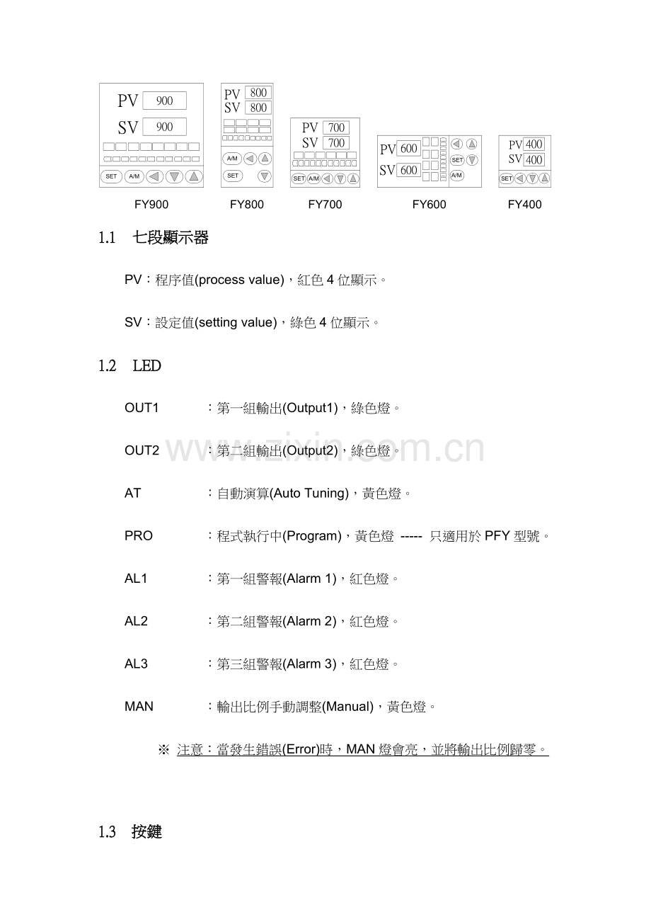温度控制表中文操作手册.doc_第2页