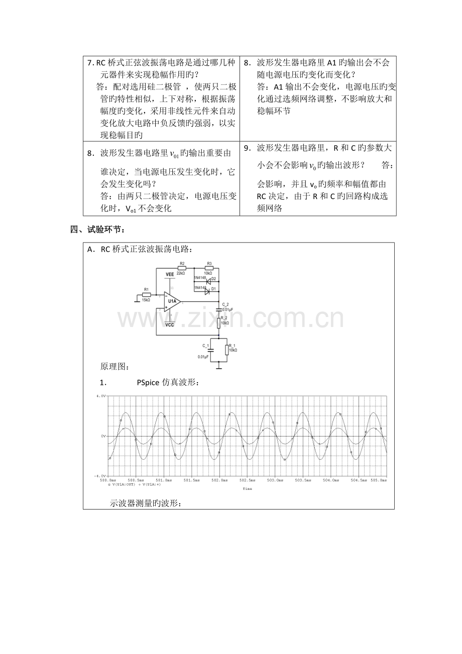 2023年新版波形发生电路实验报告.doc_第2页