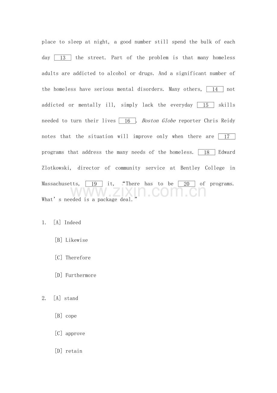 2023年考研英语真题含答案解析.doc_第2页