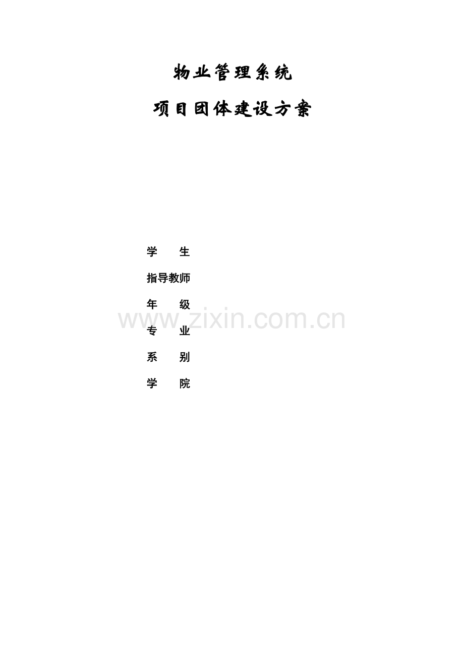 项目团队建设方案.doc_第1页