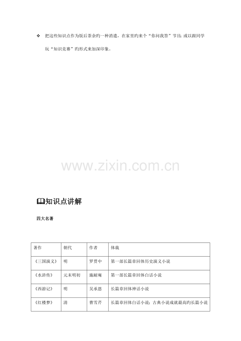 2023年小学必考四大名著考点知识竞赛及答案.docx_第2页