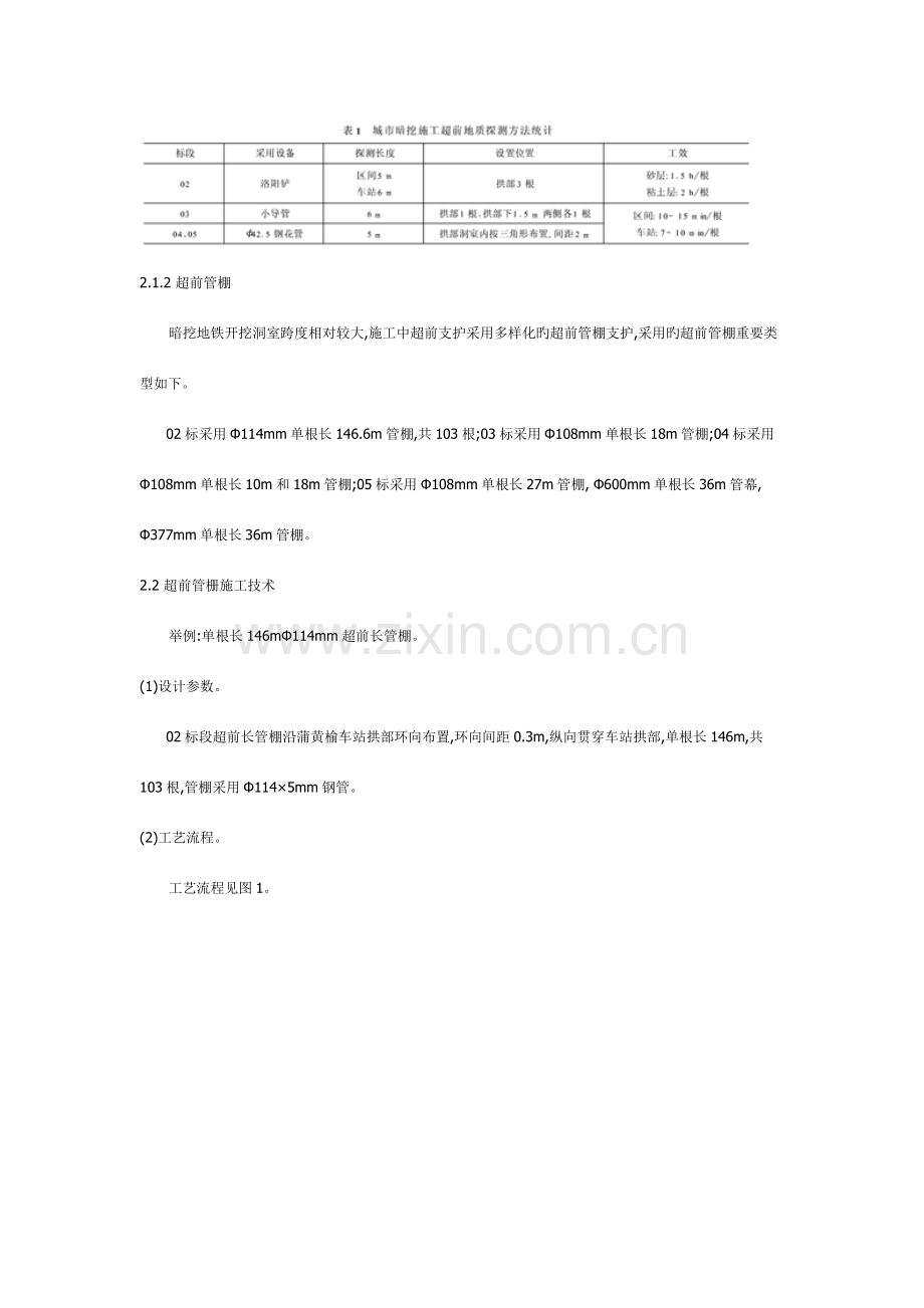 暗挖工程超前支护及注浆加固技术.doc_第2页