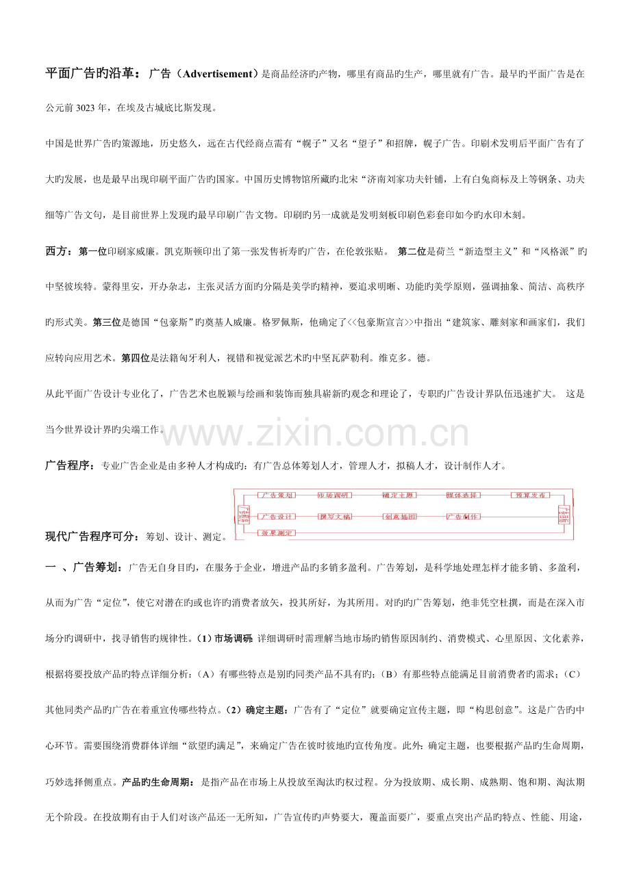 2023年平面广告自考资料.doc_第1页