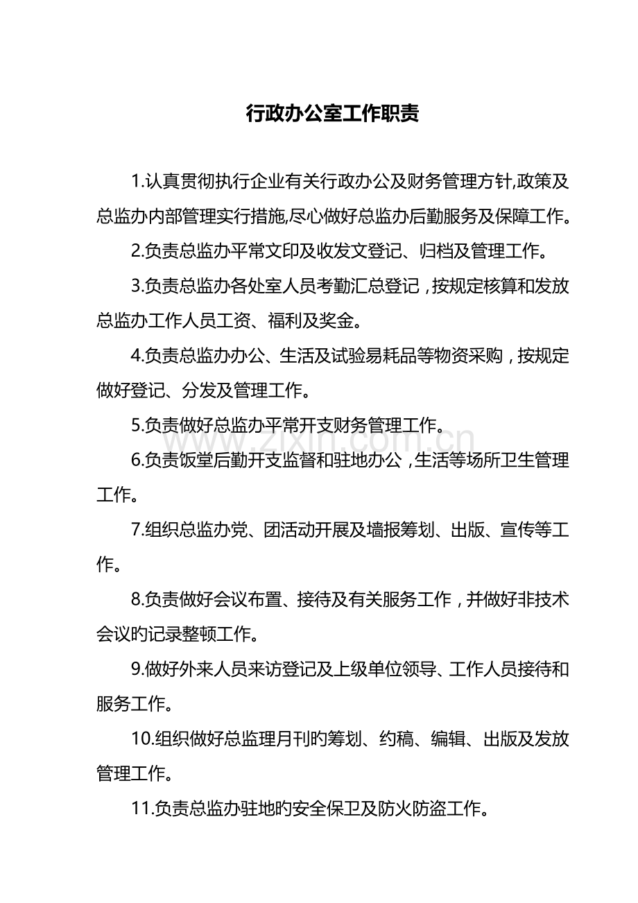 总监办岗位职责.docx_第1页