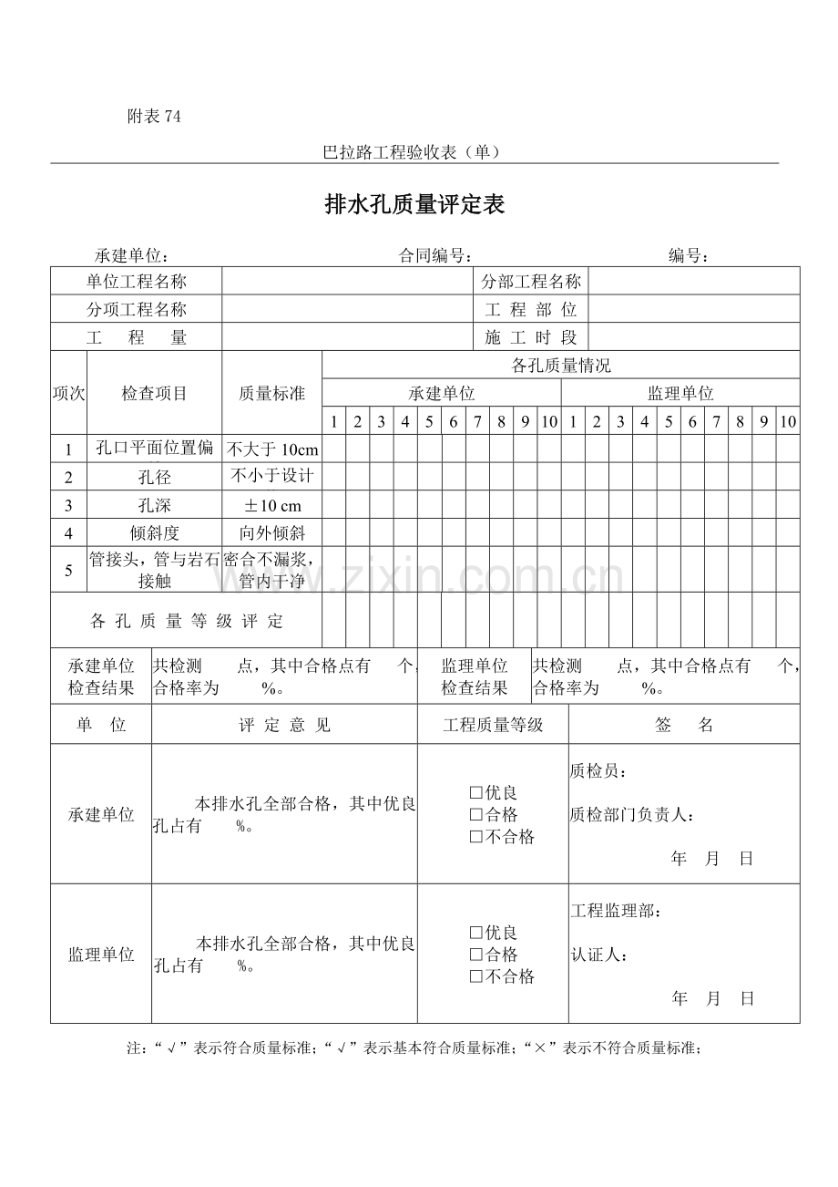 阿海水电站公路监理表格.doc_第1页