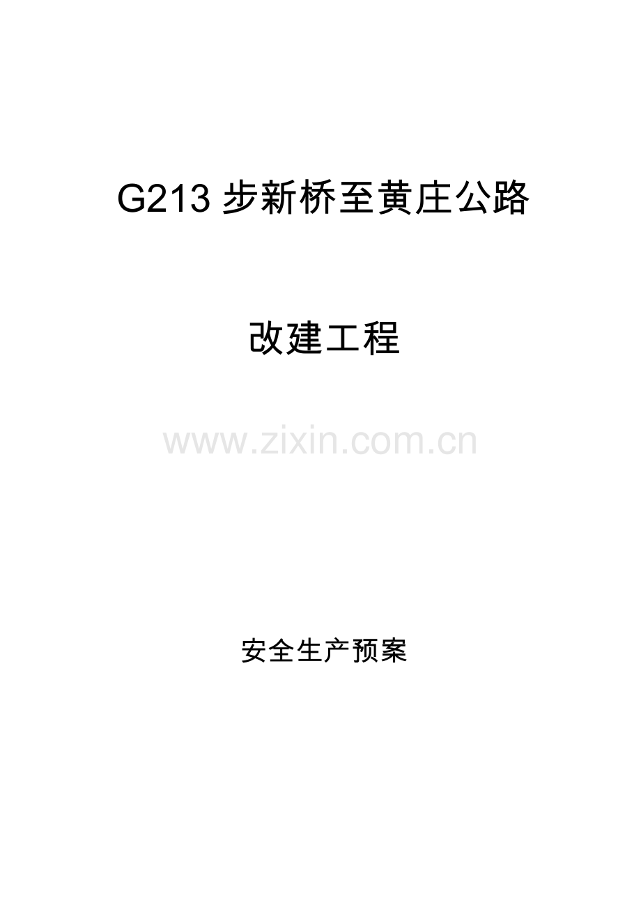 安全生产预案.doc_第1页