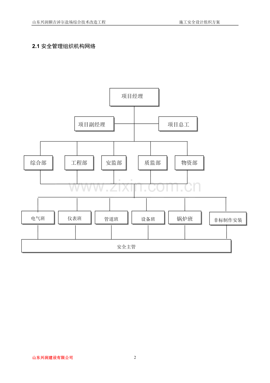 施工安全组织设计方案.doc_第2页