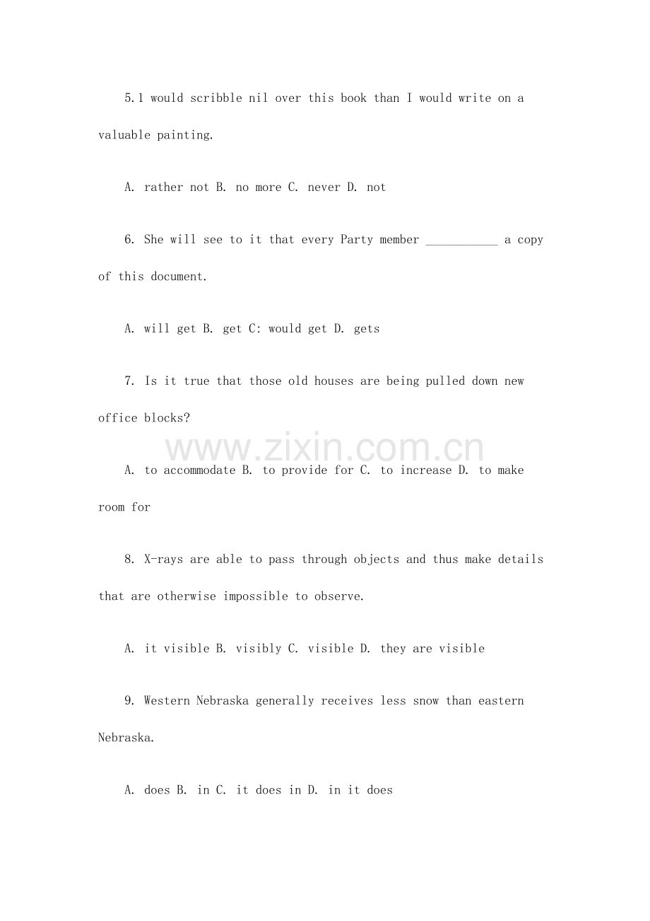 2023年南开大学英语专业研究生考试基础英语真题.doc_第2页