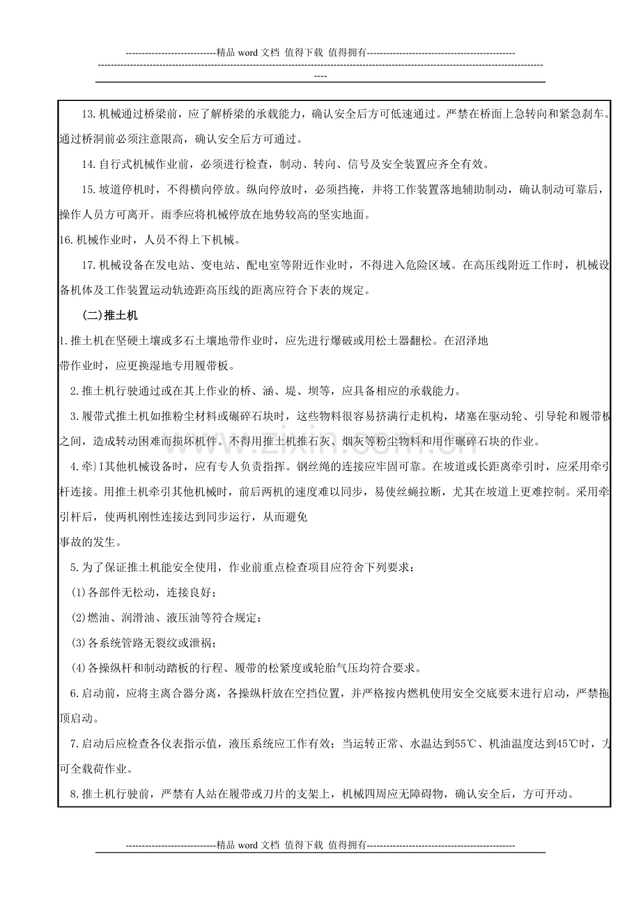 施工机械安全技术交底记录.doc_第2页