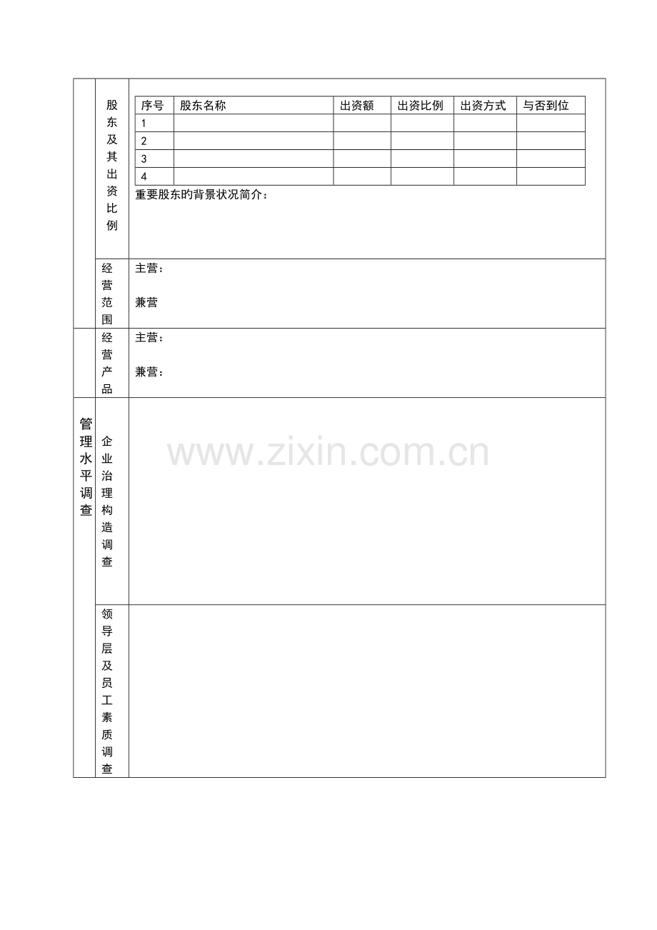 企业类项目调查评价报告书.doc_第2页