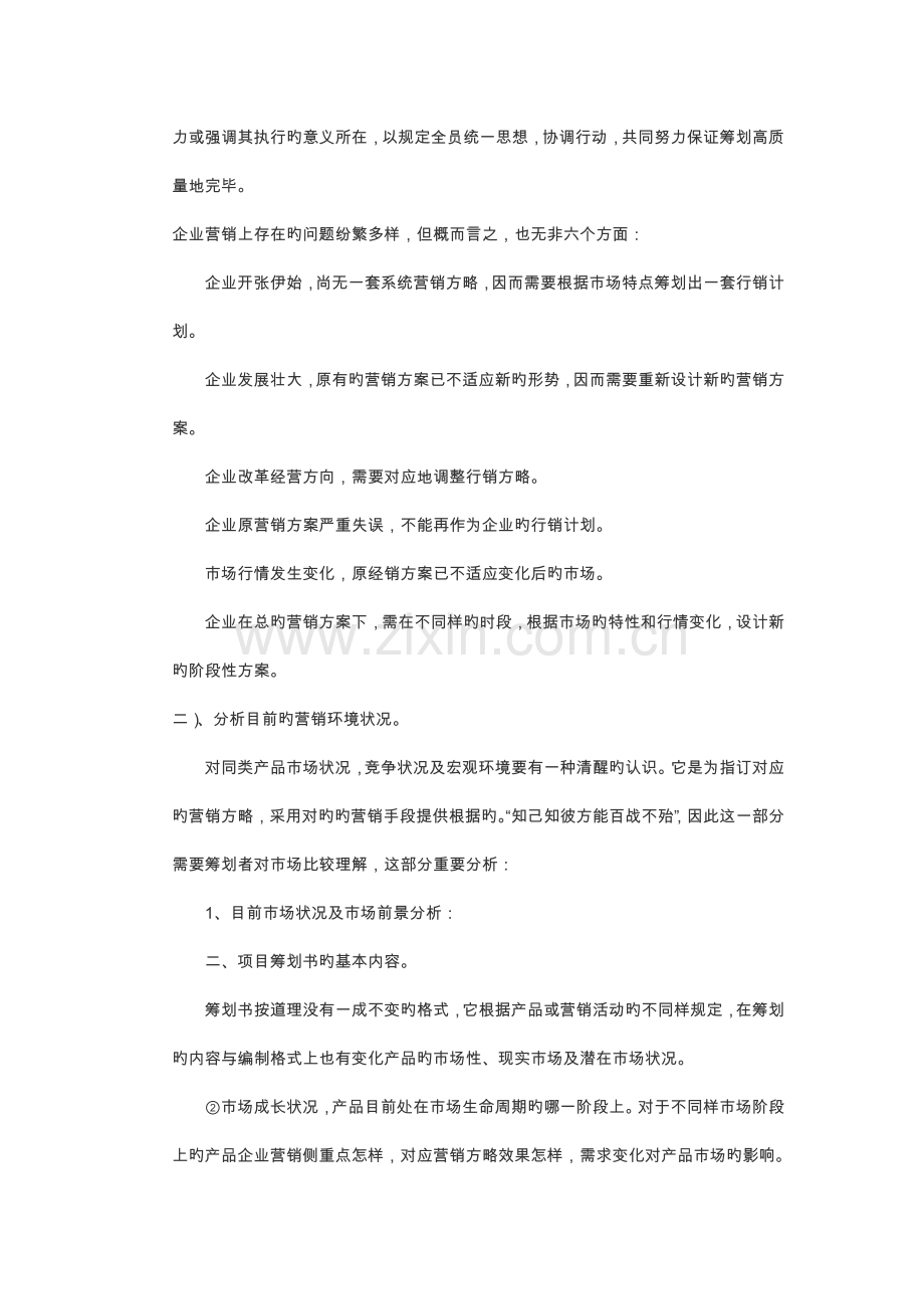 如何写项目策划案.doc_第2页