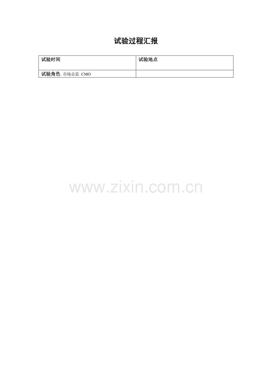 2023年ERP沙盘模拟个人实验报告之市场总监.doc_第1页