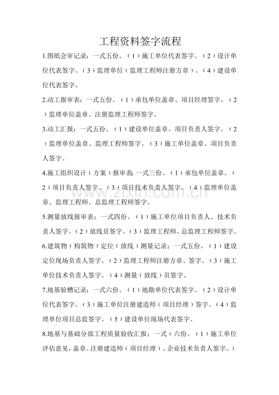 工程资料签字流程.doc_第1页