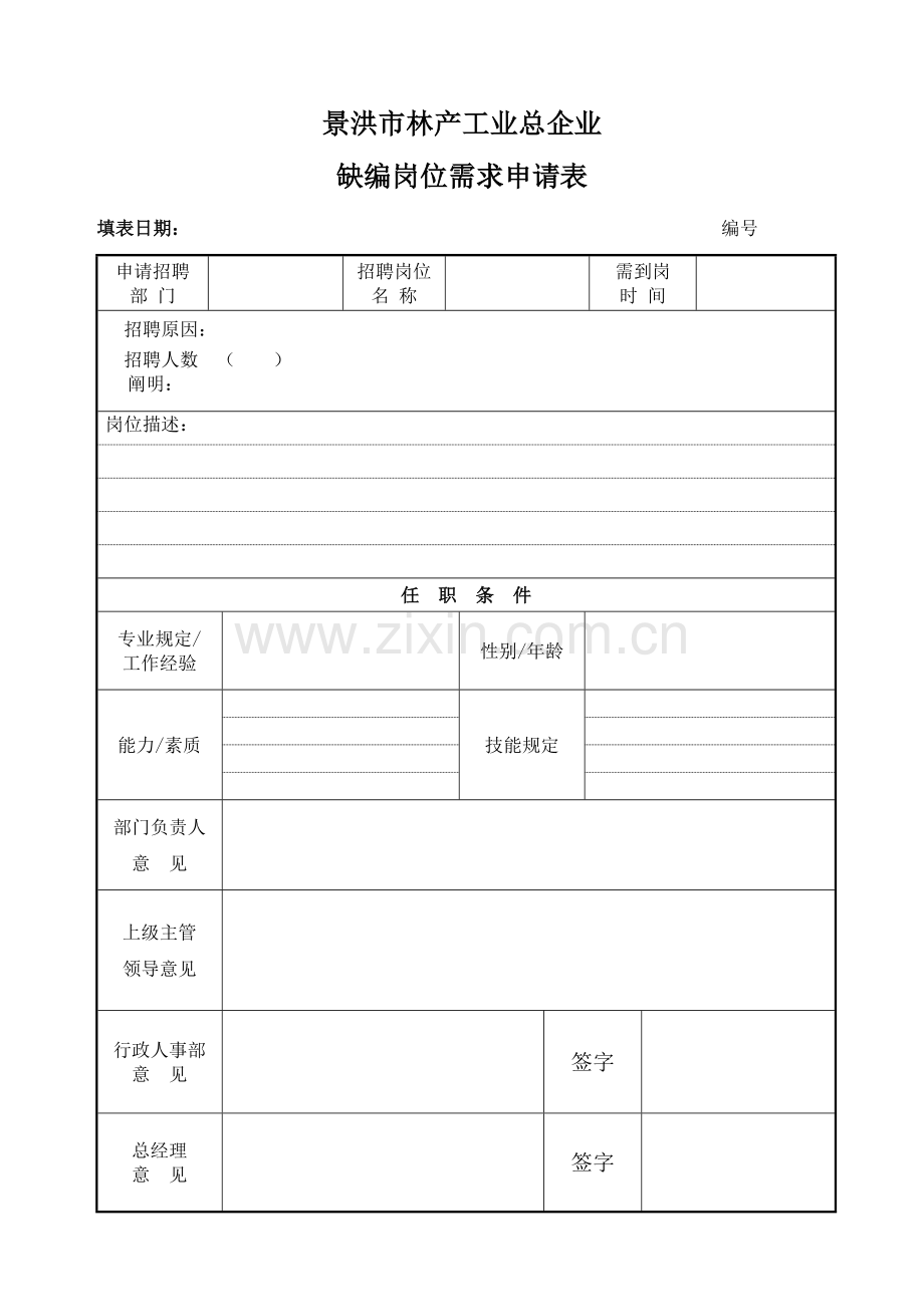 2023年人事全套表格.doc_第1页