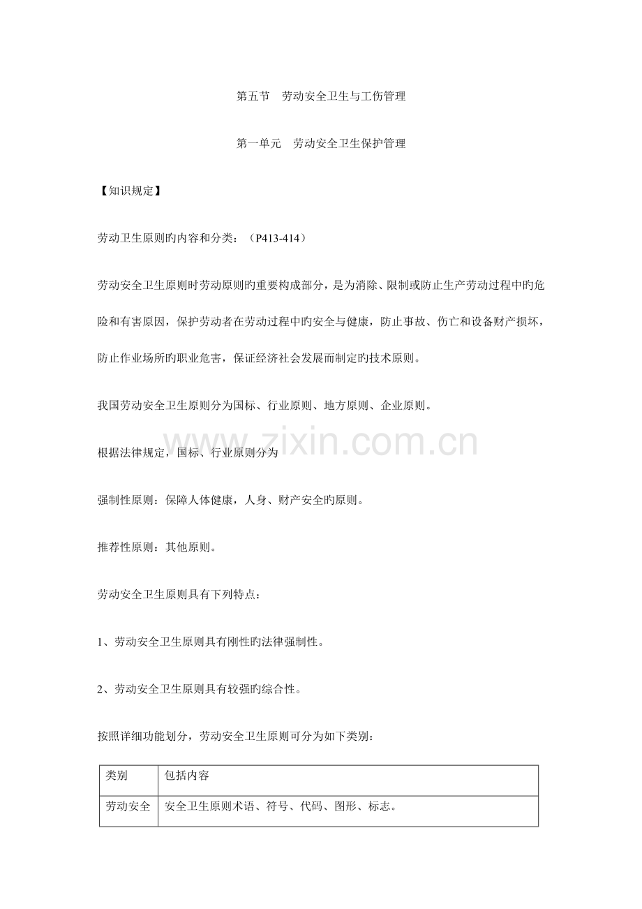 2023年人力三级五知识点整理.docx_第1页