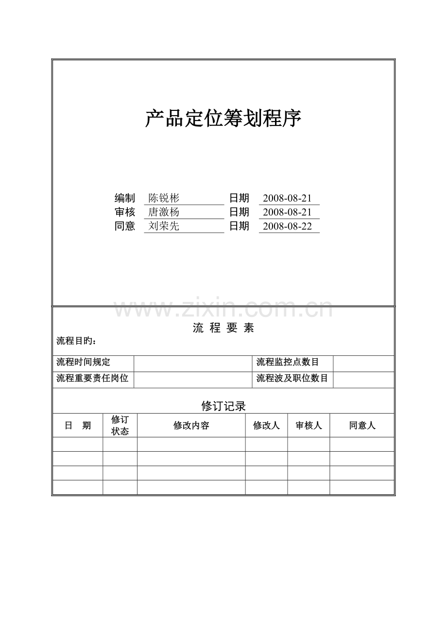 万科产品定位策划程序.doc_第1页