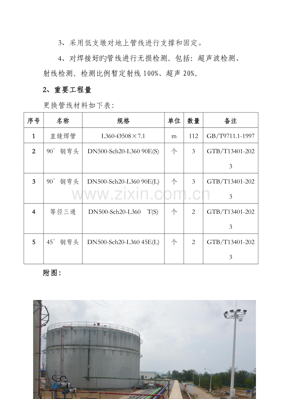 输油站更换腐蚀管线方案.doc_第2页