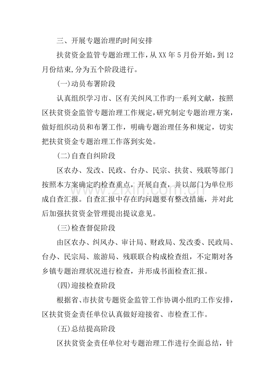 年度扶贫资金监管专项治理实施方案.docx_第2页