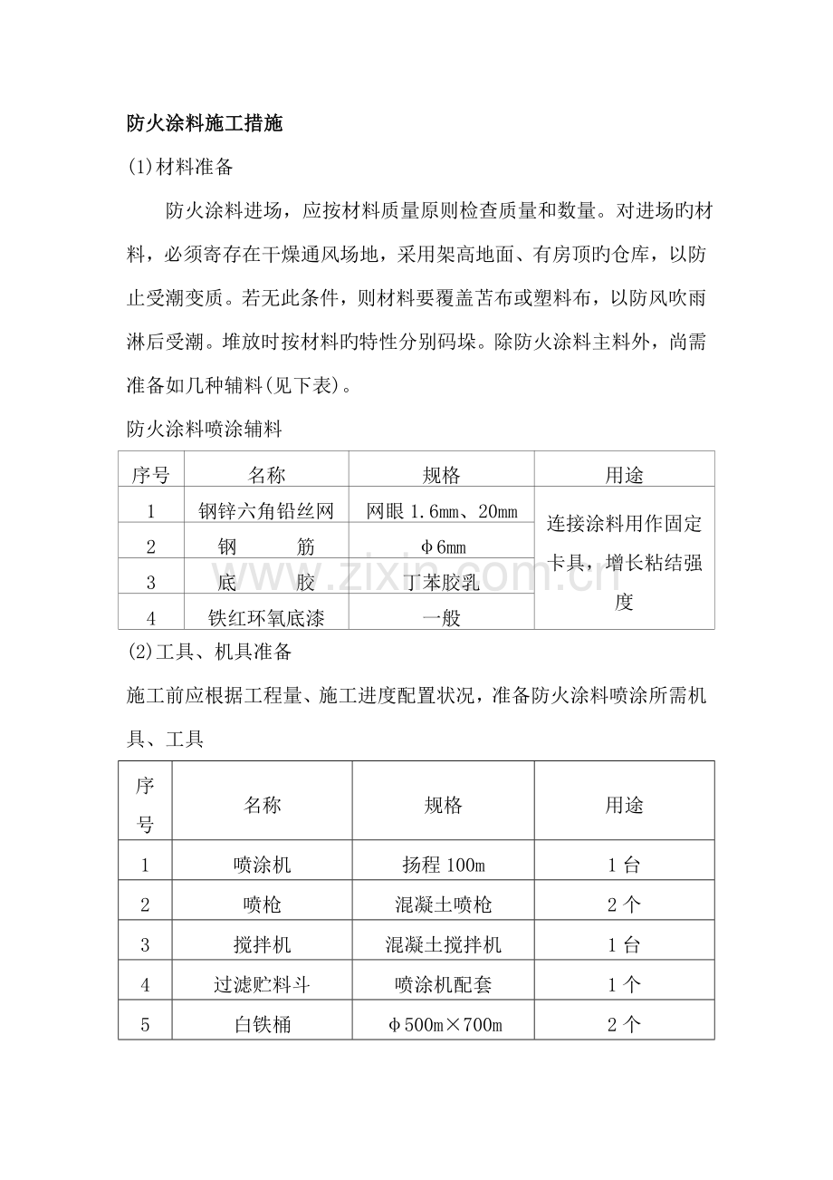 防火涂料工艺.doc_第1页