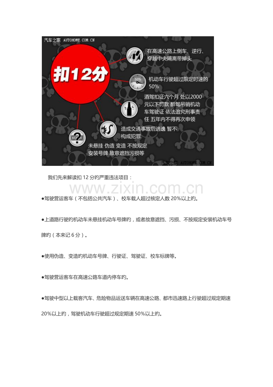 新交规驾驶扣分规则详解.docx_第2页