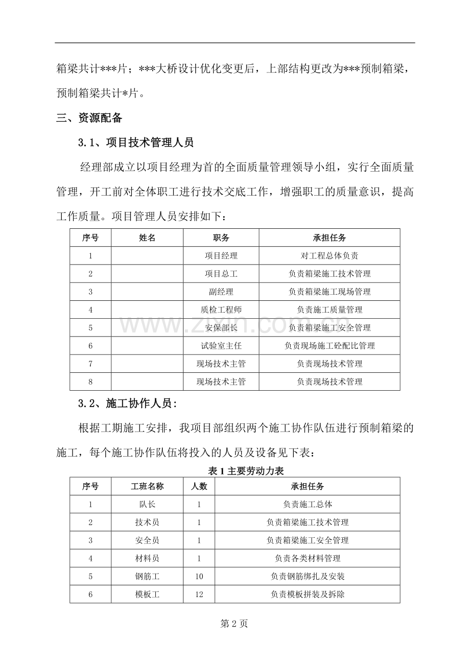 (土建)箱梁预制施工方案.doc_第2页