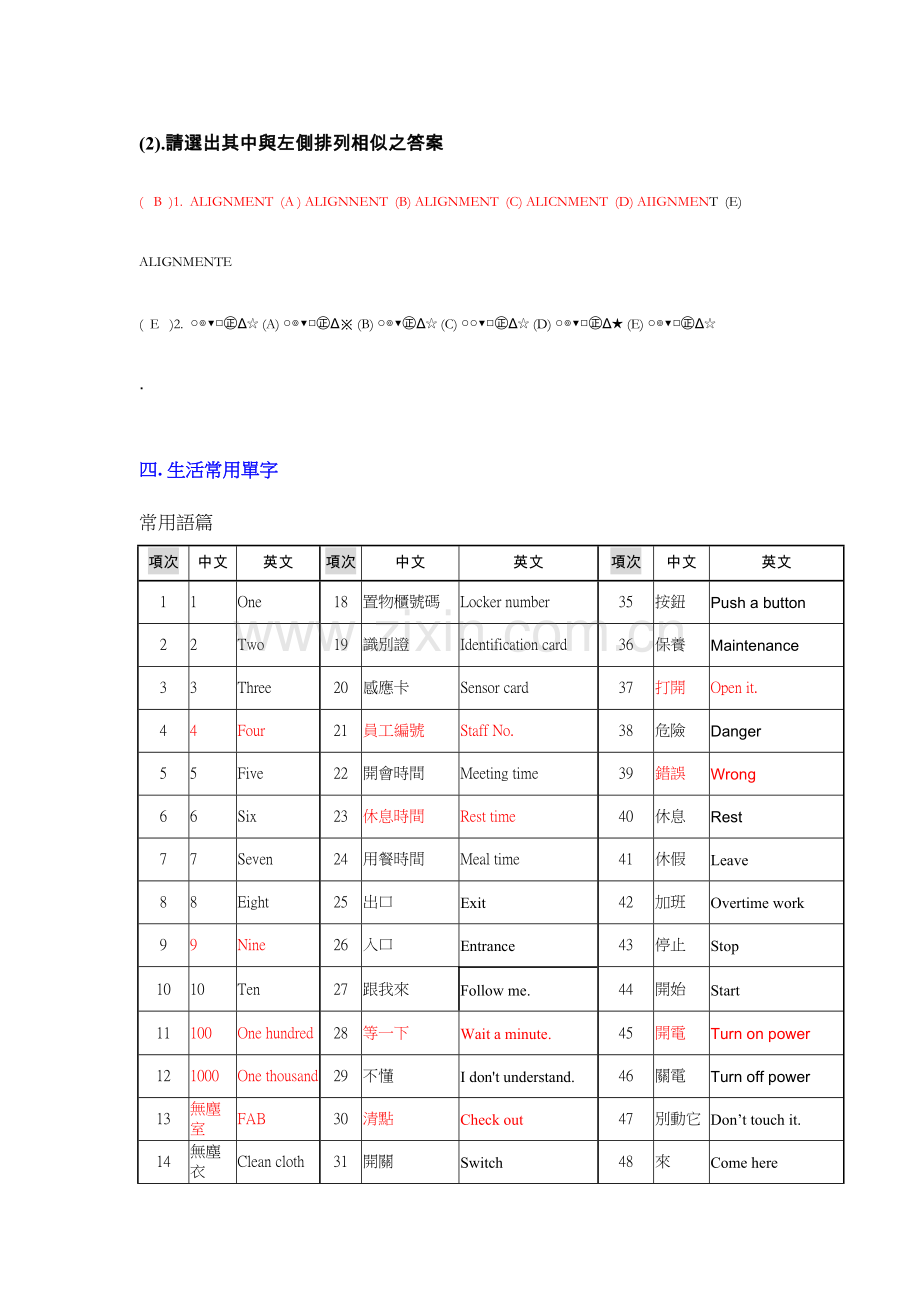 2023年奇美考前技术员准备题库.doc_第2页